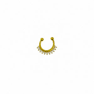 Solis Arc Septum Ring