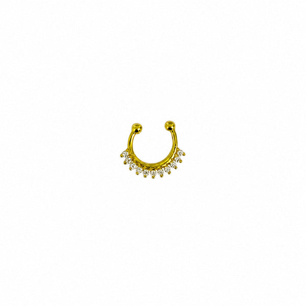 Solis Arc Septum Ring