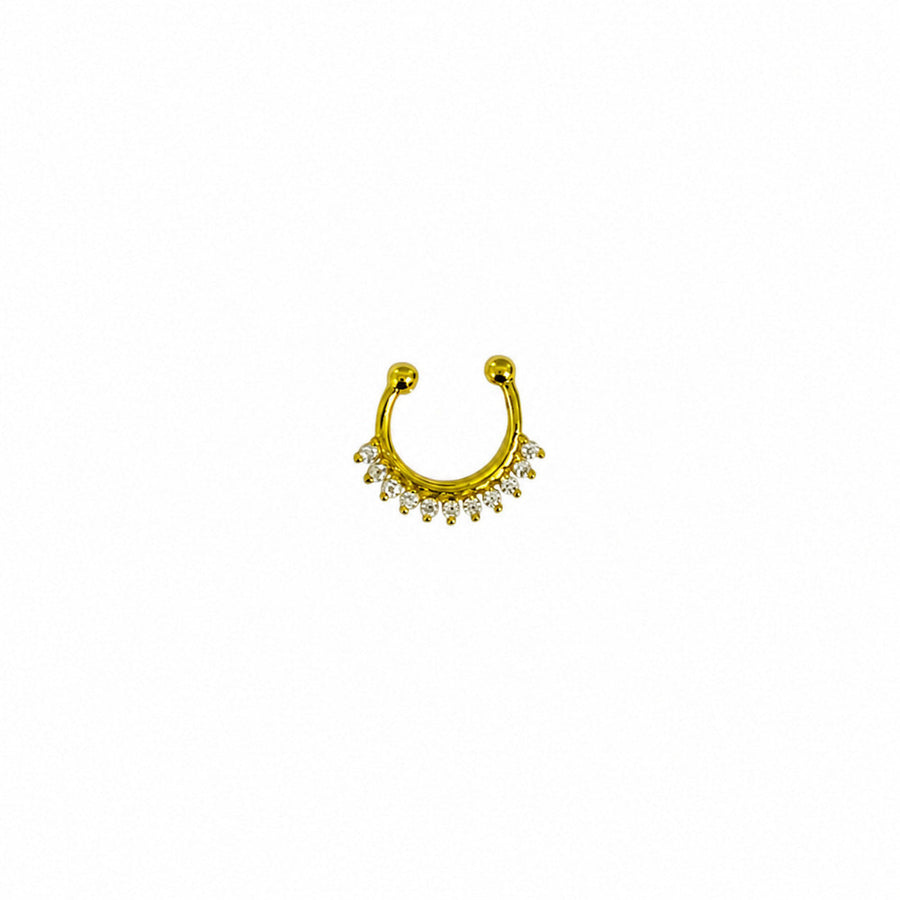 Solis Arc Septum Ring
