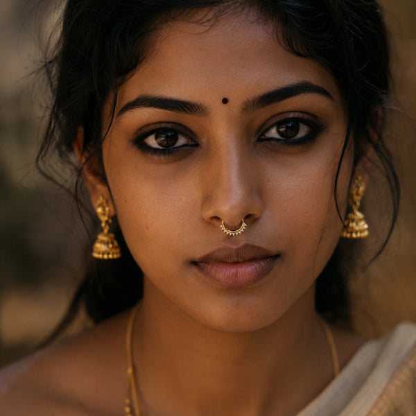 Solis Arc Septum Ring