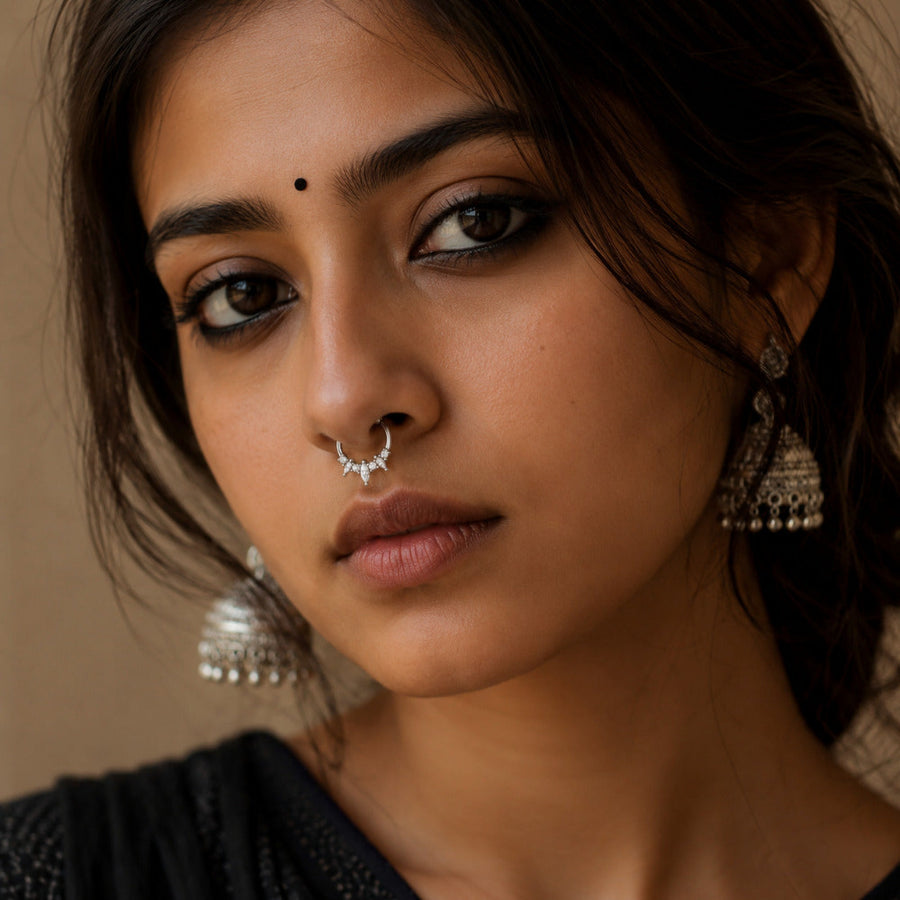 Tri Prism Septum Ring